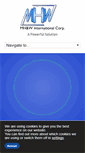 Mobile Screenshot of magnetec.mhw-intl.com